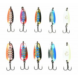 třpytky Savage Gear set Nails Micro Spoon 10 ks
