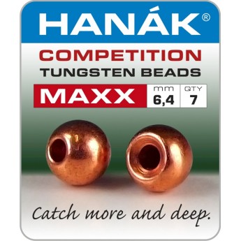 Tungsten Beads MAXX měděné
