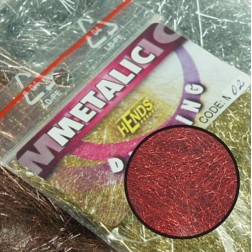 Metalic dubbing - červená