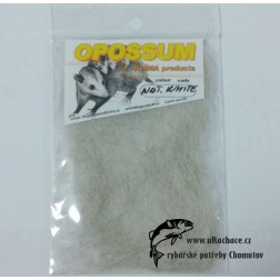 dubbing opossum -vačice - přírodní bílá