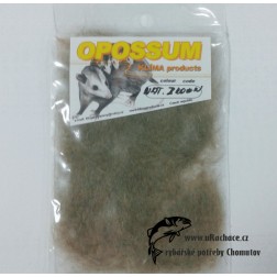 dubbing opossum - vačice - přírodní hnědá