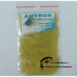 Antron dubbing gold olive