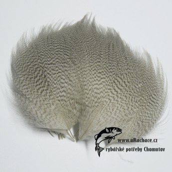 peří z kachny - přírodní