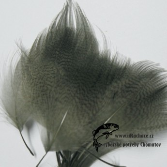 peří z kachny - barvené  13