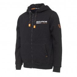 Mikina Savage Gear Urban Zip Hoodie Black Ink