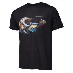 tričko Savage Gear Cannibal Tee Black