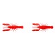 3D CRAYFISH RATTLING Red UV