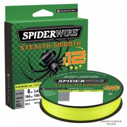 Šňůra Spiderwire Stealth Smooth 8 Braid 150m yellow