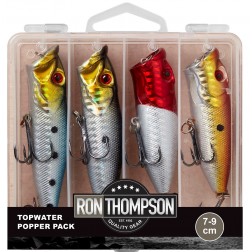 sada woblerů vox Topwater Popper Pack 7-9 cm Ron Thompson 10cm