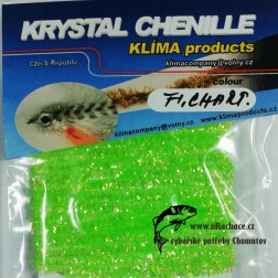 chenille krystal - fl.chartreuse