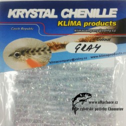 chenille krystal - gray