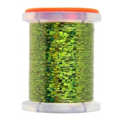 Holographic Tinsel - Green