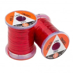 Holographic Tinsel - Red