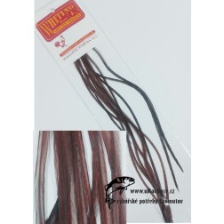 Whiting - srpky - zrzavá červená tmavá