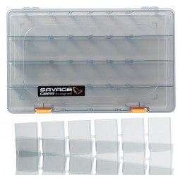 krabička Savage Gear Lurebox Smoke - 6B