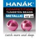 Tungstenové hlavičky Metallic světle růžová