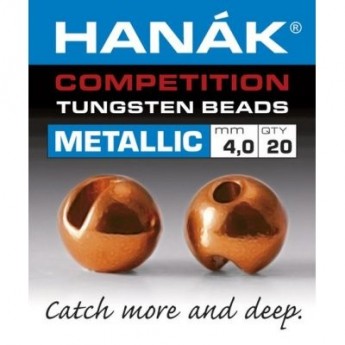 Tungstenové hlavičky Metallic oranžová