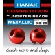 Tungstenové hlavičky Metallic červené