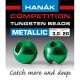 Tungstenové hlavičky Metallic zelené
