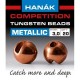 Tungstenové hlavičky Metallic hnědé