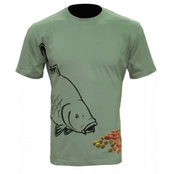 Zfish tričko Boilie T-shirt Olive Green vel. M