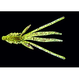 Nymfa RELAX 5 (14cm) zelená + červený glitter