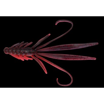 Nymfa RELAX 5 (14cm) 208 červeno/hnědá s červeným glitrem