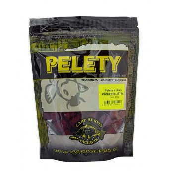 pelety v obalu 15mm/200g přírodní játra