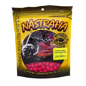 extrudy měkké 35g - cherry-super crab