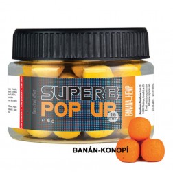 Superb Pop Ups - 40 g/16 mm banán-konopí