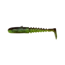 Gobster Shad Chartreuse Pumpkin 5ks