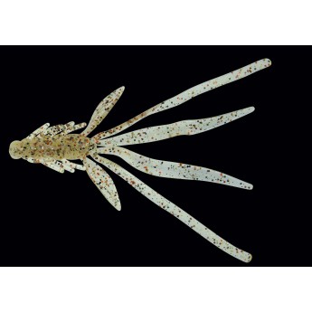 Nymfa RELAX 5 (14cm) 001 krémová s černým a červeným glitrem