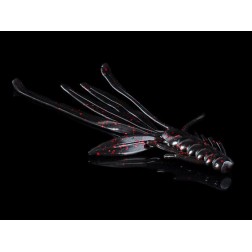 Nymfa RELAX 5 (14cm) 341 černá s červeným glitrem