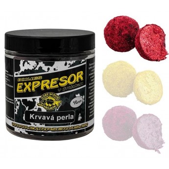 Expresor v dvojobalu - 150 g/16 mm/Krvavá perla Expresor v dvojobalu - 150 g/16 mm/Krvavá perla