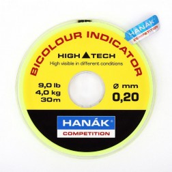 Bicolour Indicator Line Hanák 30 m černo-žlutý