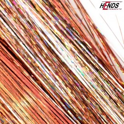 Holographic Hair 94 - oranžová fluo