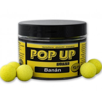 Pop Up Boilies 12 mm - banán