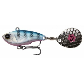 Savage Gear Fat Tail Spin 6.5 cm 16 g Sinking Blue Silver Pink