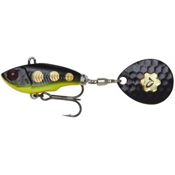 Savage Gear Fat Tail Spin 6.5 cm 16 g Sinking Black Magic