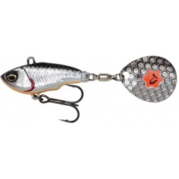 Savage Gear Fat Tail Spin 6.5 cm 16 g Sinking Dirty Silver