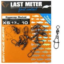 karabinka s obratlíkem Savage Gear EGGSNAP SWIVEL