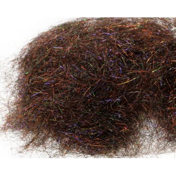 Peacock Dubbing - UV Dark Brown