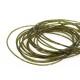 Glass Rib Plus Olive Green