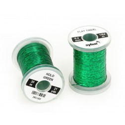 Flat Tinsel 0,4mm - Holographic Green