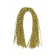 centipede legs mini speckled - yellow