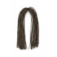 centipede legs mini speckled - brown