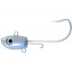 Jigová hlava  ICE FISH Jig SEA 120g 14/0 stříbrná - 2ks