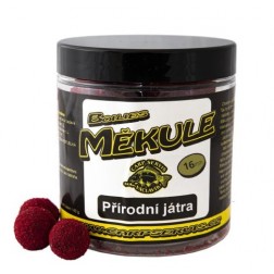 boilies měkule  140g 16mm - přírodní játra