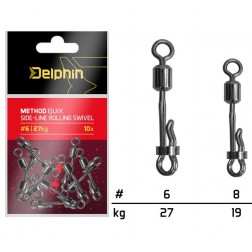 Rychloobratlík s pojistkou Delphin Method QuiX / 10 ks