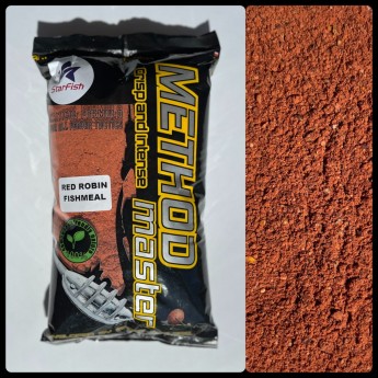 krmítková směs Method Master Feeder 1kg - red  robin fishmeal